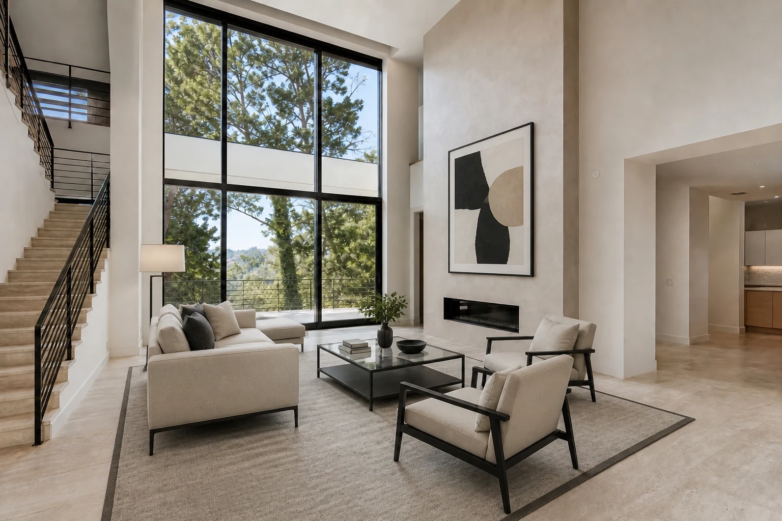 72 Mercer Street living room on a completed property website