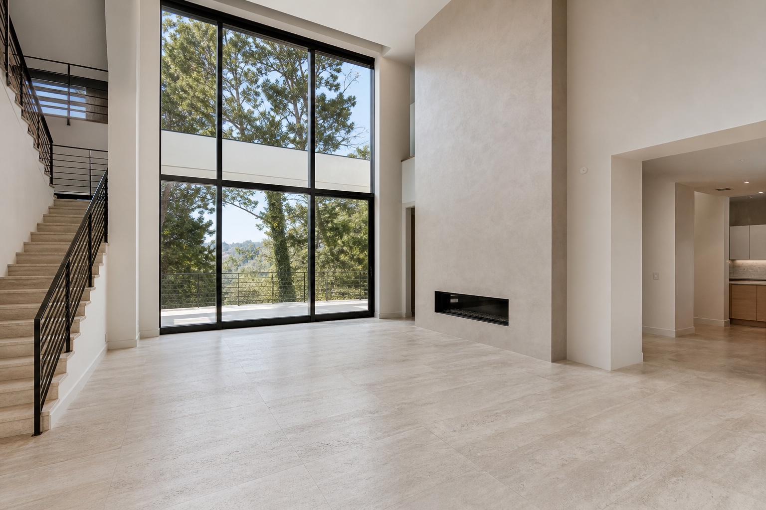 Unfurnished Living Room